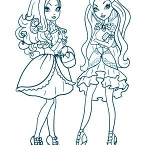 Раскраска Эвер Афтер Хай Раскраска Эвер Афтер Хай