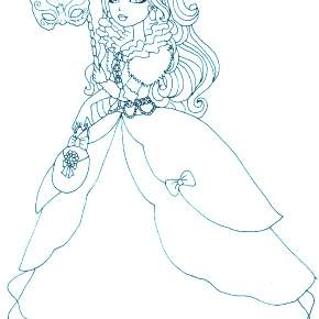 Раскраска Эвер Афтер Хай Раскраска Эвер Афтер Хай