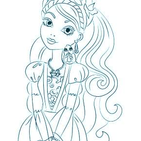 Раскраска Эвер Афтер Хай Раскраска Эвер Афтер Хай