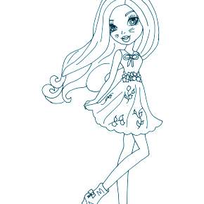 Раскраска Эвер Афтер Хай Раскраска Эвер Афтер Хай