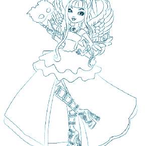 Раскраска Эвер Афтер Хай Раскраска Эвер Афтер Хай