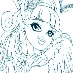 Раскраска Эвер Афтер Хай Раскраска Эвер Афтер Хай