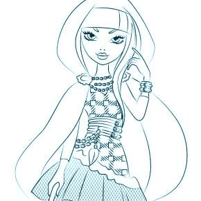 Раскраска Эвер Афтер Хай Раскраска Эвер Афтер Хай