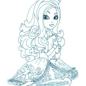 Раскраска Эвер Афтер Хай Раскраска Эвер Афтер Хай