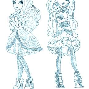 Раскраска Эвер Афтер Хай Раскраска Эвер Афтер Хай