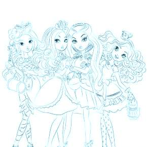 Раскраска Эвер Афтер Хай Раскраска Эвер Афтер Хай