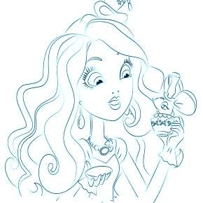 Раскраска Эвер Афтер Хай Раскраска Эвер Афтер Хай