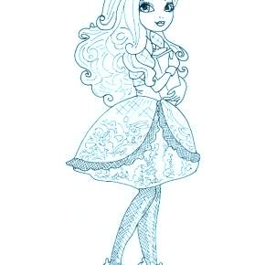 Раскраска Эвер Афтер Хай Раскраска Эвер Афтер Хай