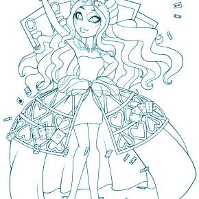 Раскраска Эвер Афтер Хай Раскраска Эвер Афтер Хай