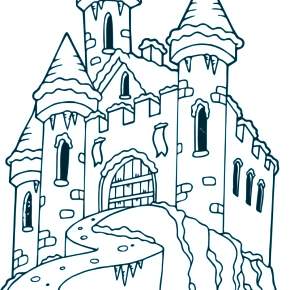 Раскраска Замок