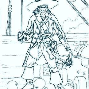 Раскраска Пираты