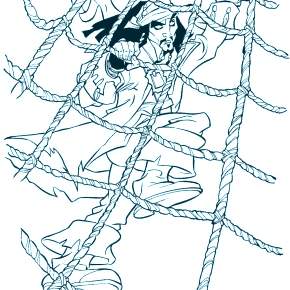 Раскраска Пираты