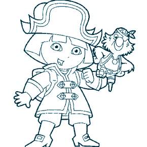 Раскраска Пираты