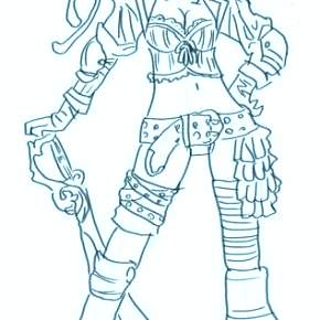 Раскраска Пираты