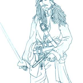 Раскраска Пираты