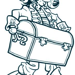 Раскраска Пираты