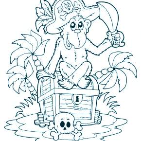 Раскраска Пираты