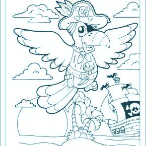 Раскраска Пираты