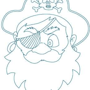 Раскраска Пираты