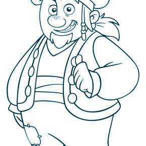 Раскраска Пираты