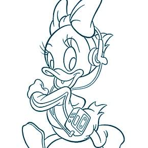 Раскраска Утиные истории Раскраска Утиные истории