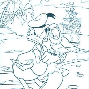 Раскраска Утиные истории Раскраска Утиные истории