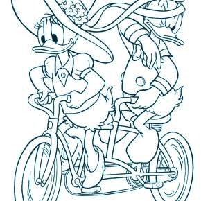 Раскраска Утиные истории Раскраска Утиные истории