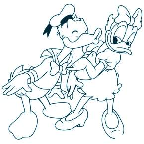 Раскраска Утиные истории Раскраска Утиные истории