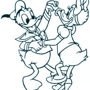 Раскраска Утиные истории Раскраска Утиные истории