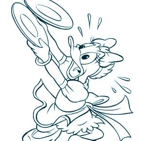 Раскраска Утиные истории Раскраска Утиные истории