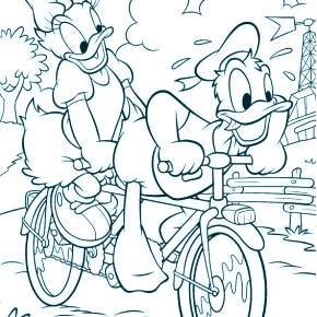 Раскраска Утиные истории Раскраска Утиные истории