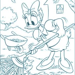 Раскраска Утиные истории Раскраска Утиные истории