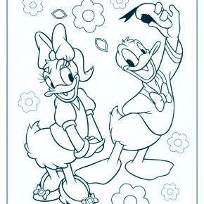 Раскраска Утиные истории Раскраска Утиные истории