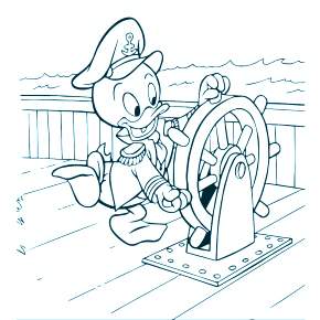 Раскраска Утиные истории Раскраска Утиные истории