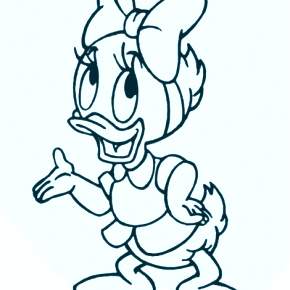 Раскраска Утиные истории Раскраска Утиные истории