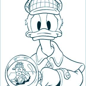 Раскраска Утиные истории Раскраска Утиные истории