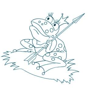 Раскраска Царевна Лягушка Раскраска Царевна Лягушка