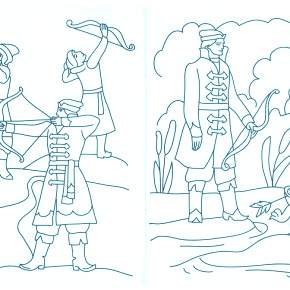 Раскраска Царевна Лягушка Раскраска Царевна Лягушка