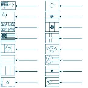 Раскраска Флаги Раскраска Флаги