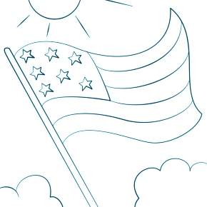 Раскраска Флаги Раскраска Флаги