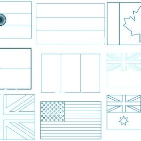 Раскраска Флаги Раскраска Флаги