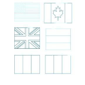 Раскраска Флаги Раскраска Флаги