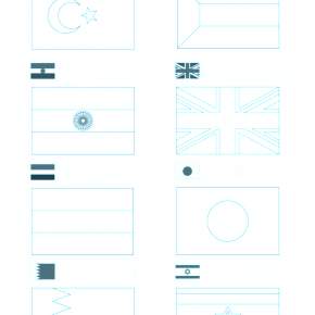 Раскраска Флаги Раскраска Флаги