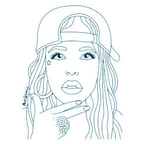 Раскраска Лица Раскраска Лица