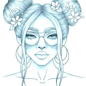 Раскраска Лица Раскраска Лица