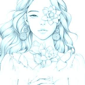 Раскраска Лица Раскраска Лица