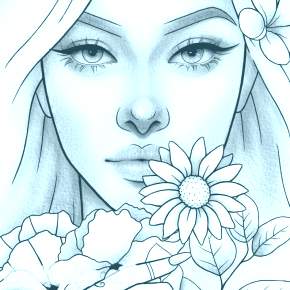 Раскраска Лица Раскраска Лица