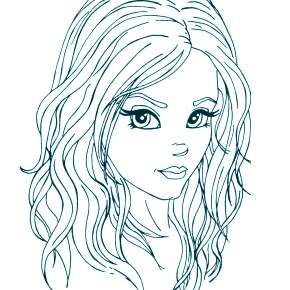 Раскраска Лица Раскраска Лица