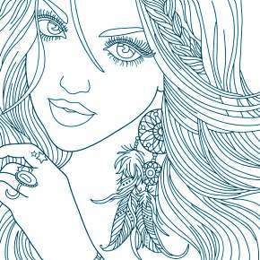 Раскраска Лица Раскраска Лица