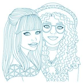 Раскраска Лица Раскраска Лица